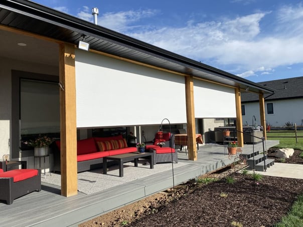 Patio Roller Shades - Polar Shades Las Vegas