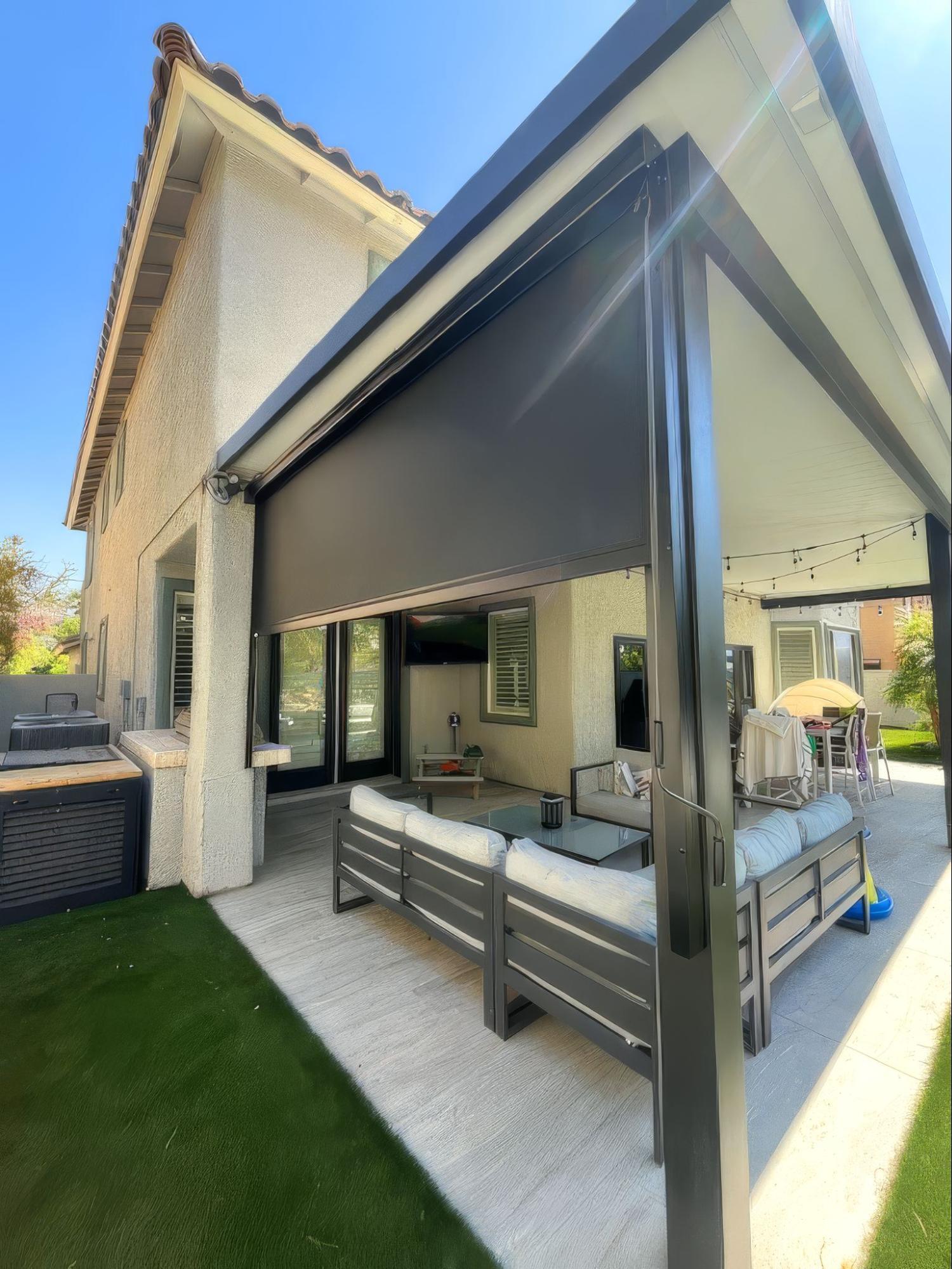 Commercial Outdoor Shades - Polar Shade